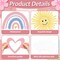 Back to School Summer Sun Bulletin Board Set Pastel We're Ready to Shine Bulletin Board Classroom Sunglasses Rainbow Paper Cutouts for Teacher Nursery Chalkboard Home Office Wall Door Decor